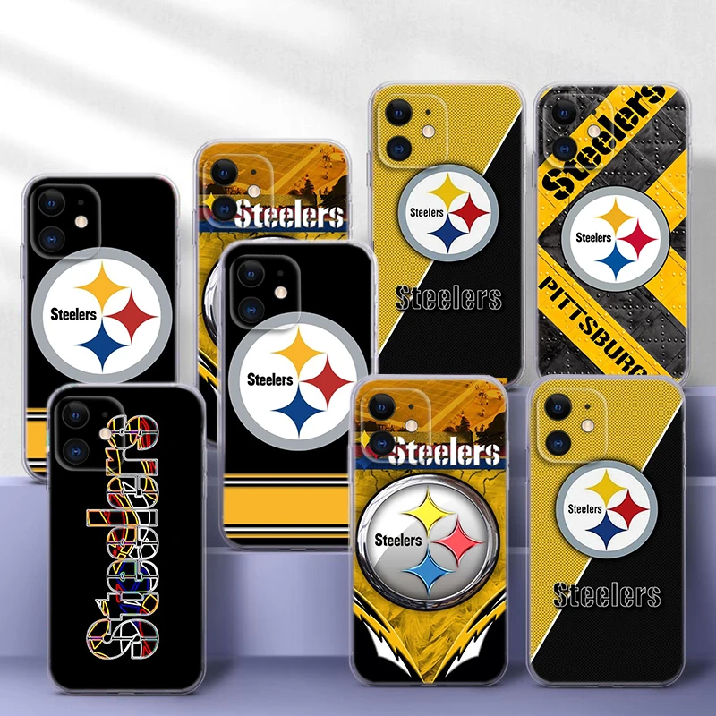 Мягкий чехол AR29 Steelers Logo для Moto G4 Plus G41 G5 G50 G51 G5S G6 Play G60 G7 Power G71 G9