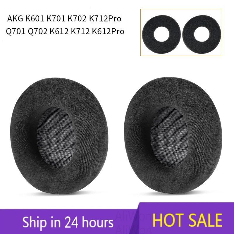 

Ear Pads for AKG K701 K702 Q701 Q702 K601 k612 k712 pro Headset Replacement Earmuff earpads Cup Pillow Cover Velour Cushion