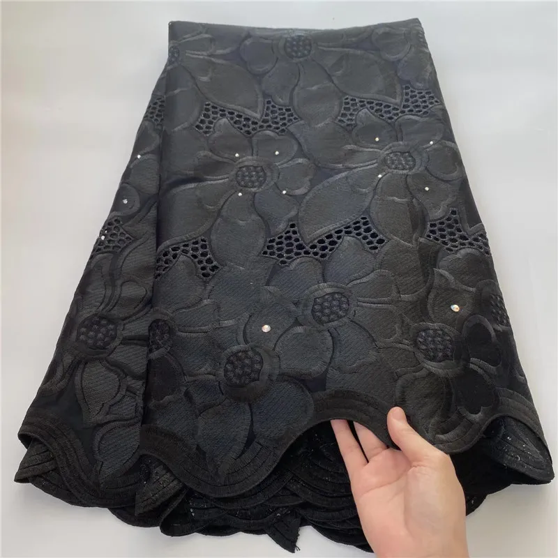 Новинка 2022 Высококачественная африканская Тюлевая кружевная ткань хлопковые