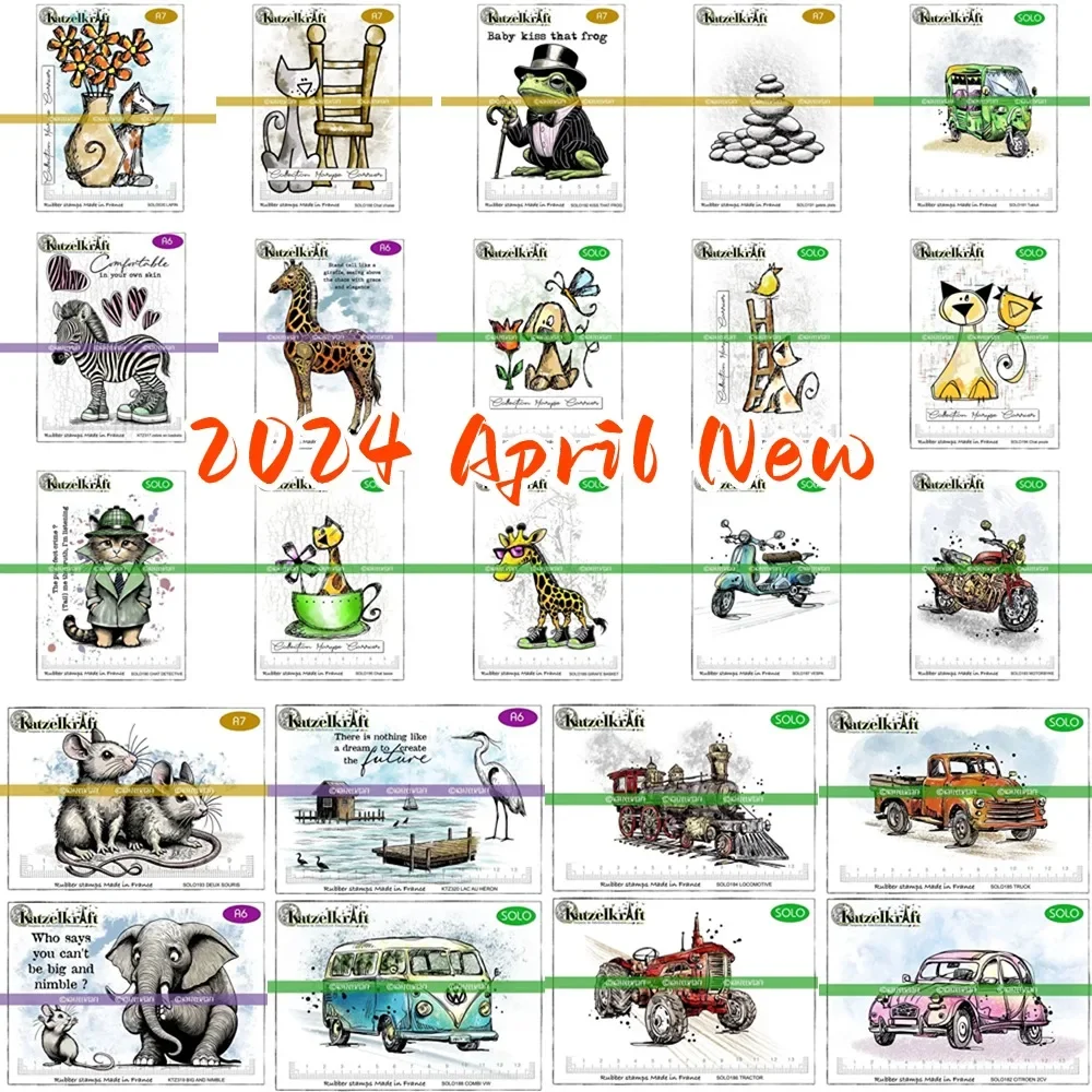 Прозрачный силиконовый штамп Anaimls для скрапбукинга сделай сам декоративный