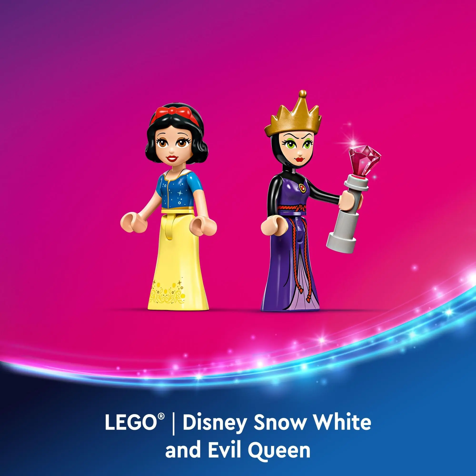 LEGO Disney-43276 белая шкатулка для украшений креативные строительные блоки игрушки