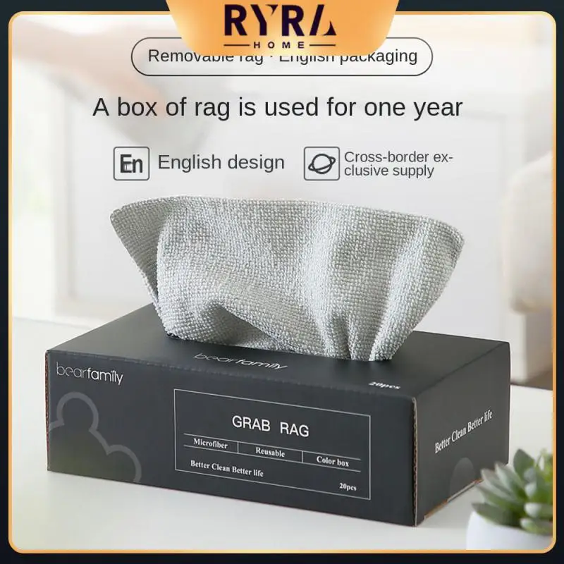 

Rinse With Clean Water As White As New Absorbent Not Easy To Shed Hair Soft And Comfortable Dishwashing Towel Microfiber Fabric