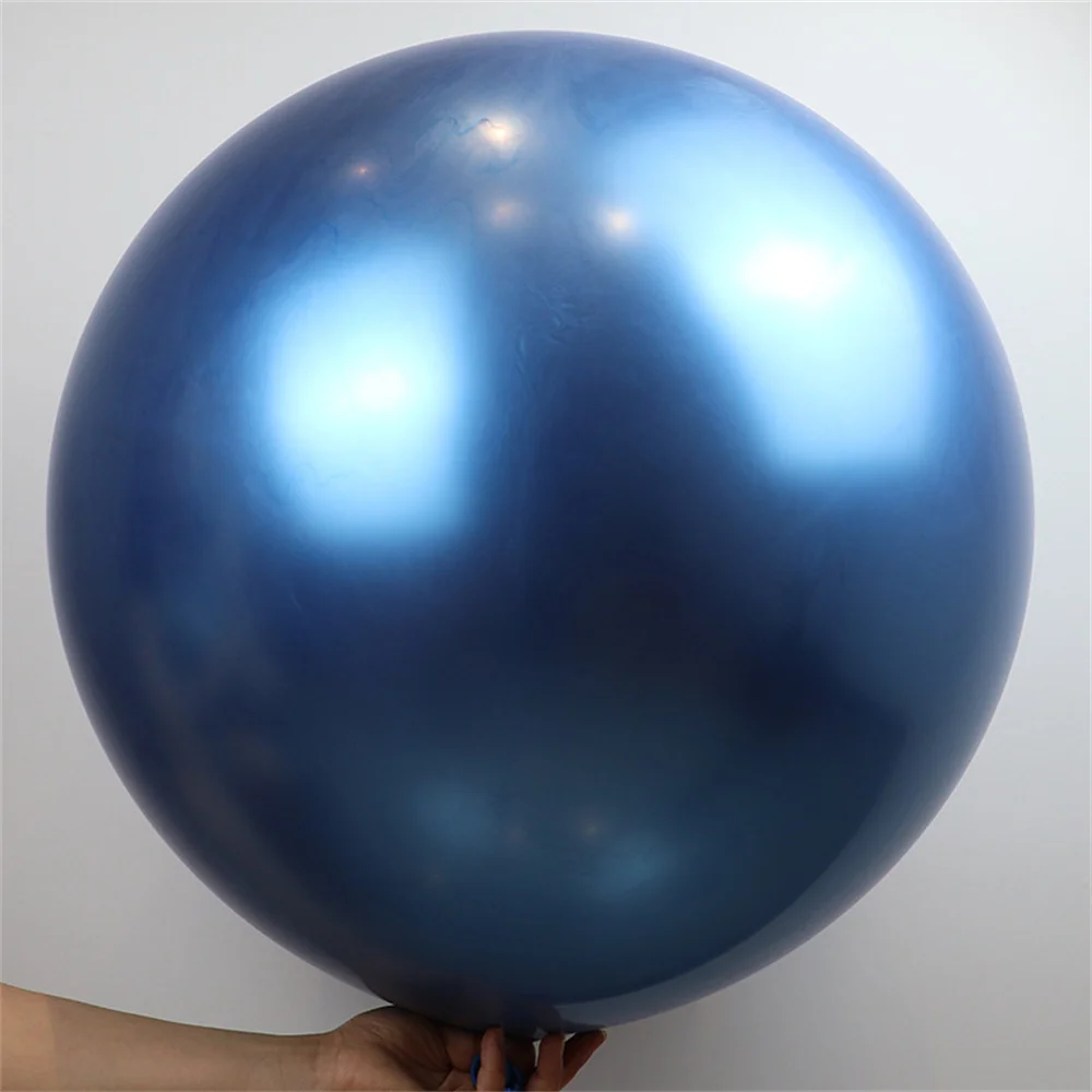 

36/18 дюймов хромированный золотой металлический шар металлик золото серебро розовое золото большие воздушные шары для дня рождения, свадьбы, детского душа, вечеринки, декабрь