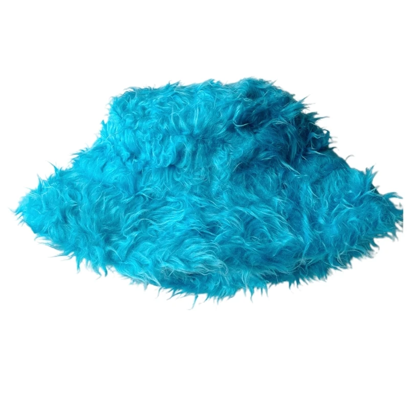 

Шапка пушистого рыбака Y2K, головной убор для девочек, реквизит для фотосессии, аксессуары ручной работы