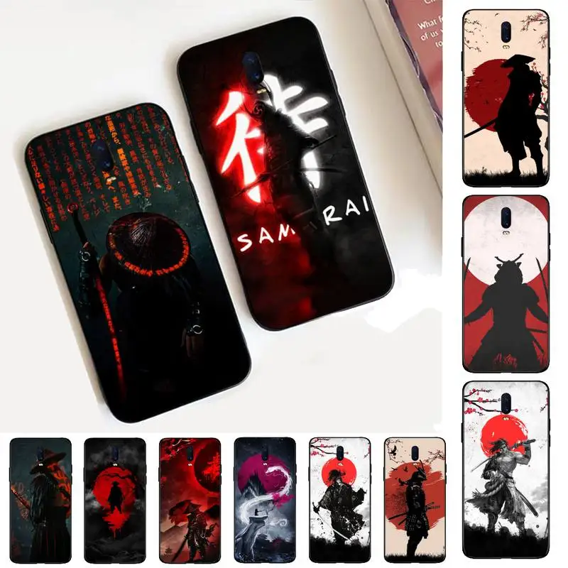 

Landscape ink Painting Japan Samurai Art Phone Case for Vivo Y91C Y11 17 19 17 67 81 Oppo A9 2020 Realme c3