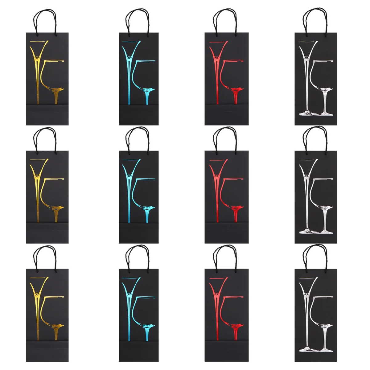 

Bag Bottle Bags Tote Carrier Gift Travel Crate Pouches Whiskey Champagne Storage Picnic Retail Carry Holder