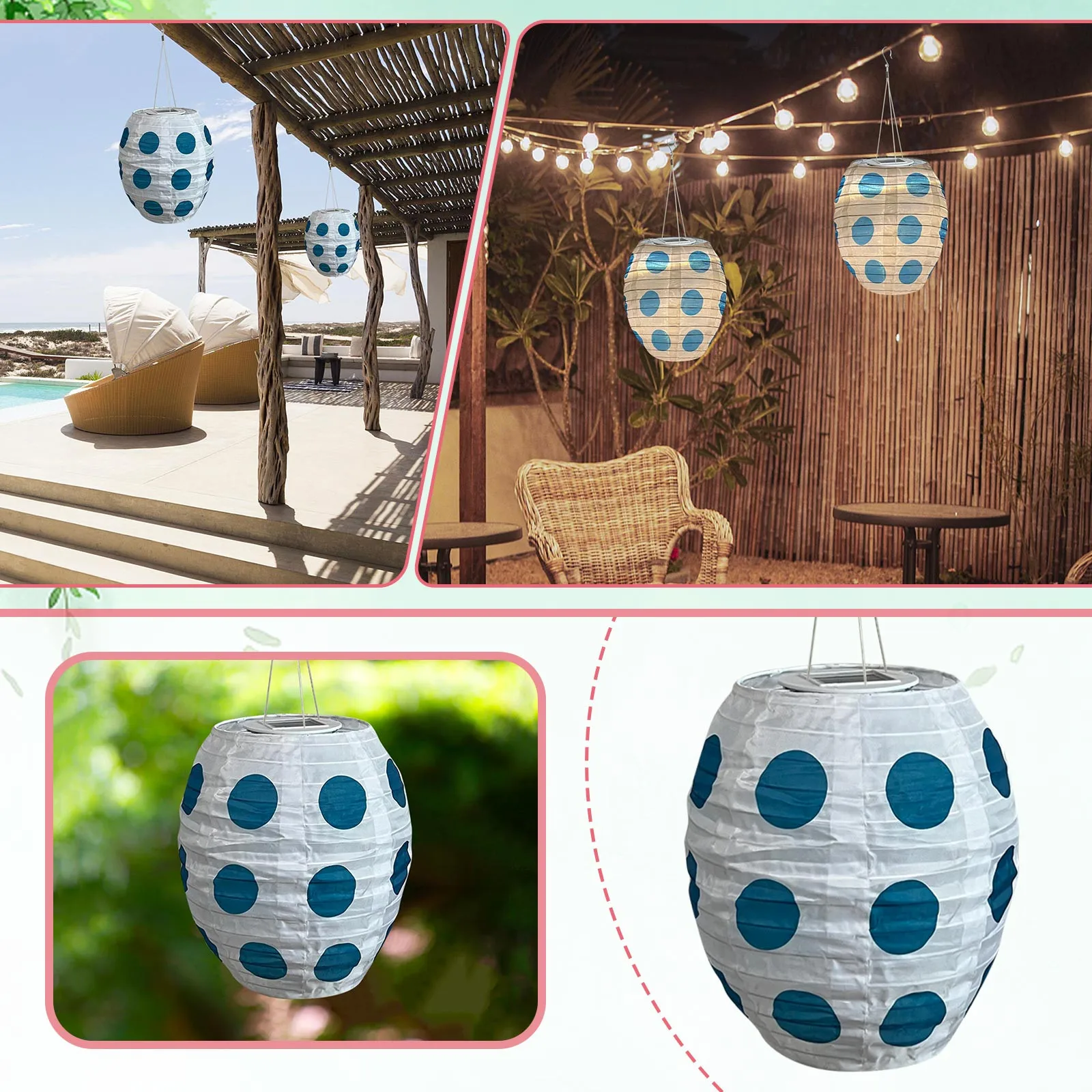 

Светодиодный фонарь из нейлоновой ткани хорошего качества, идеальное украшение для сада, бальной комнаты в темноте, вещи в темноте, вечерин...