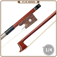 14 size violin fiddle bow student bow brazilwood bow white horsehair bow beginner use