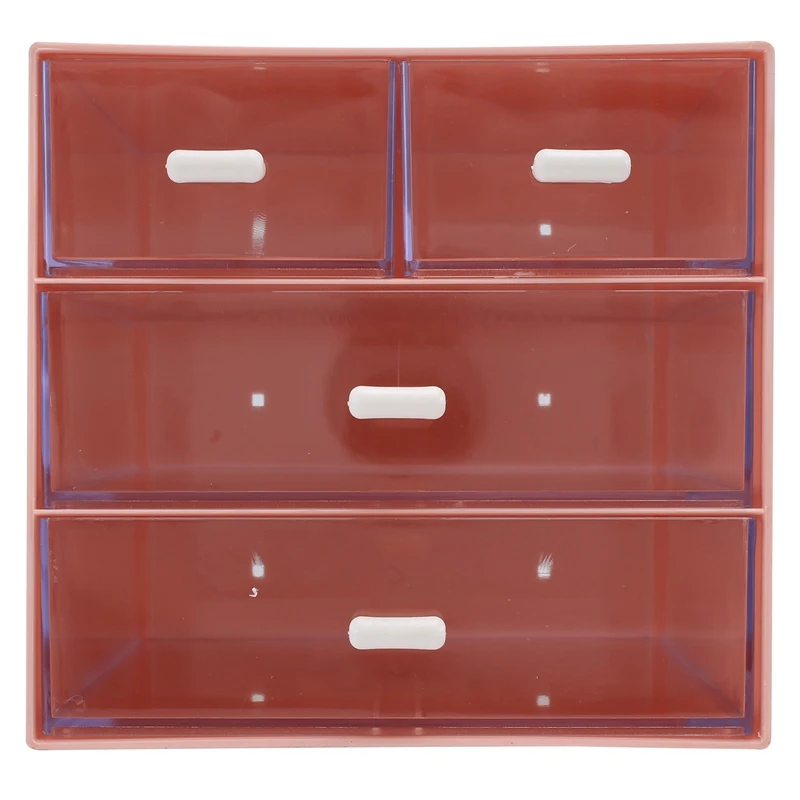 

Органайзер для косметики, настольный органайзер с 4 ящиками, органайзер для всякой всячины, органайзер для косметики, счетчик для ванной комнаты