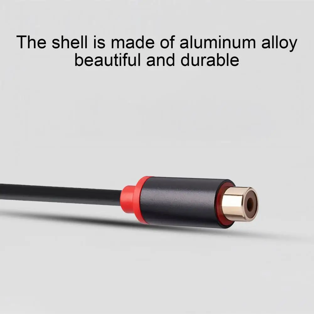 

Useful Durable Professional RCA Male to Dual RCA Female Audio Adapter Cable for DVD AUX Cable Audio Cable