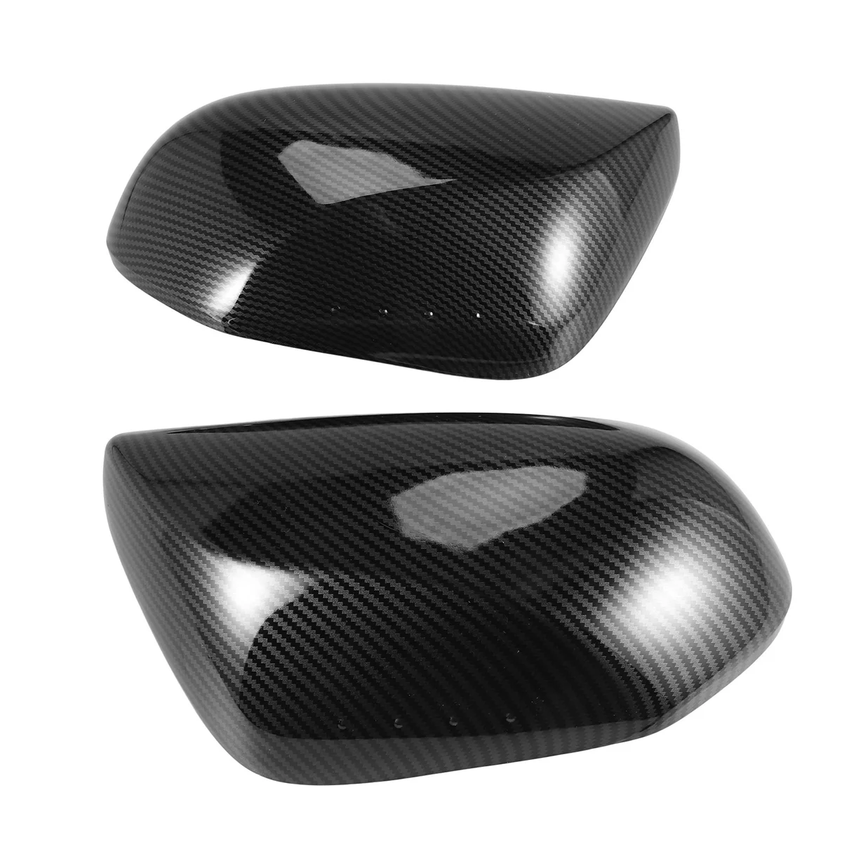 

Крышка для бокового зеркала заднего вида из углеродного волокна + крышка для дверной ручки на 2018-2021