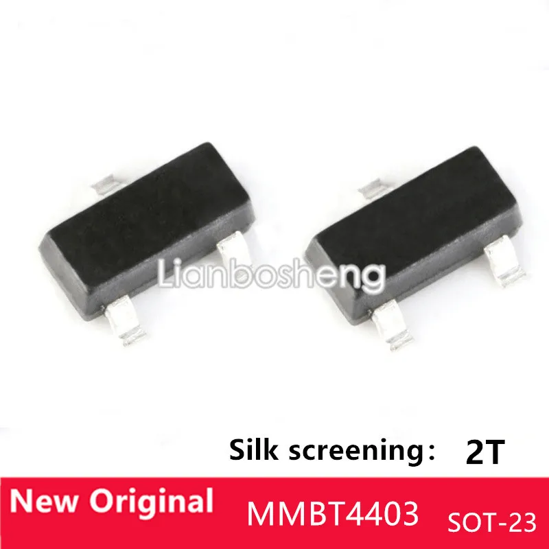

100 шт MMBT4403 2T SOT-23 PNP Transistor-40V0.6A SMD транзистор
