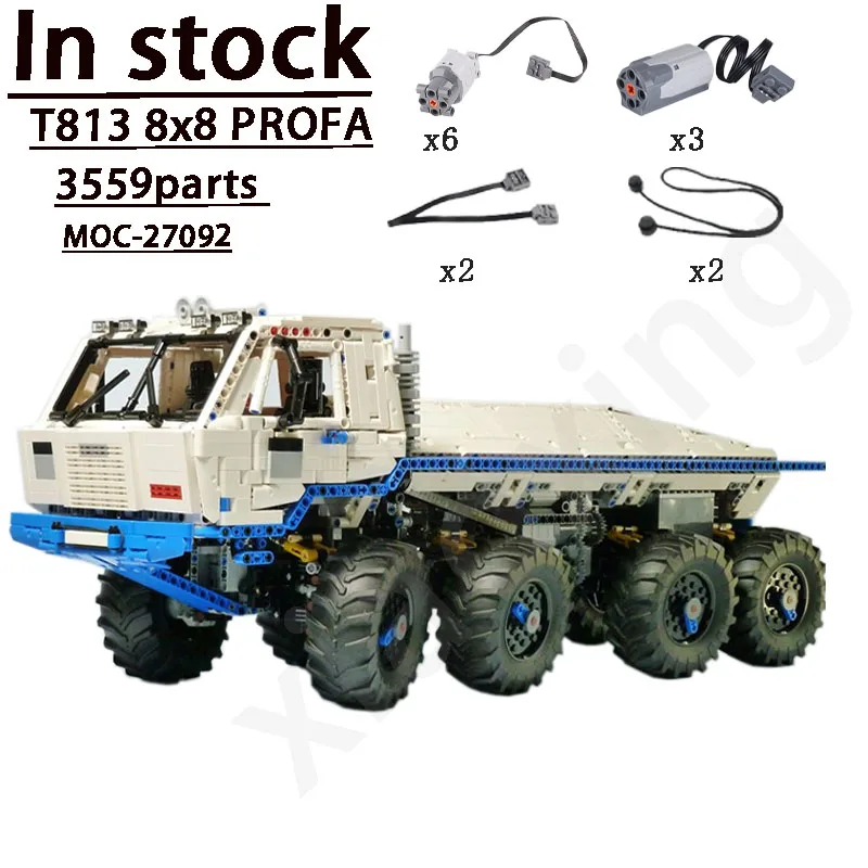 

Tatra T813 8x8 PROFAMOC-27092 новый городской транспортер 3599 запчасти Механическая модель блока дистанционного управления игрушка для взрослых и детей ...