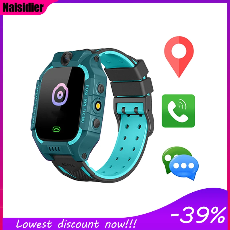 new q19 childrens smart watch sos anti lost phone childrens smart watch with sim card gps camera touch watch childrens gift free global shipping