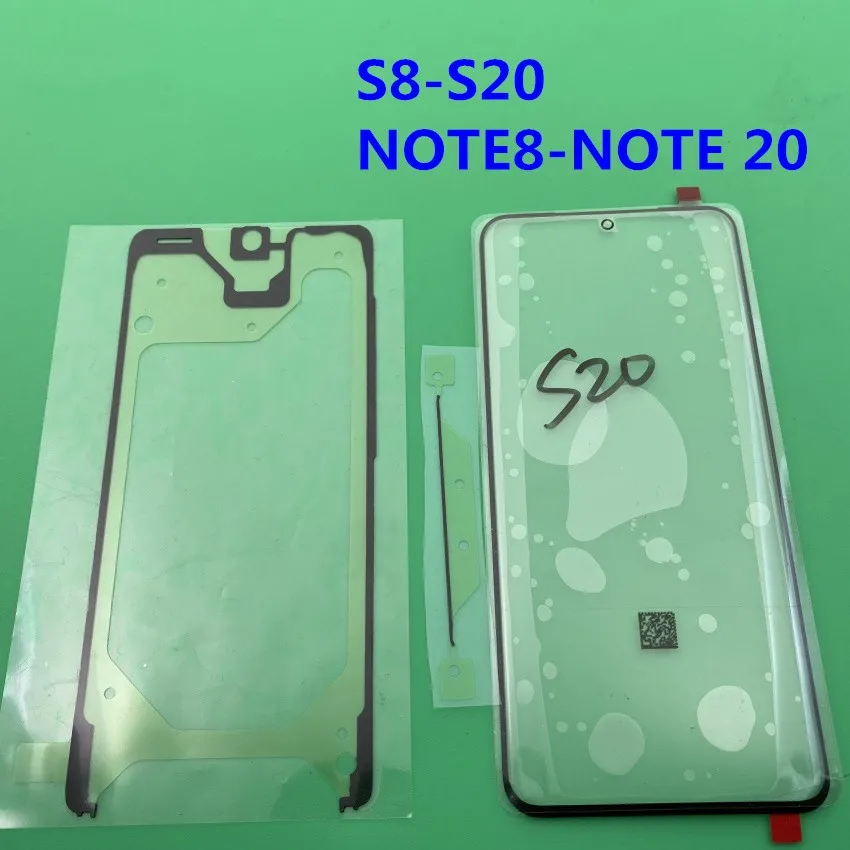 Replacement External Glass FOR Samsung Galaxy S8 S9 S10 S20 S21 NOTE 10 20 Ultra PLUS LCD Display Touch Screen Front Glass Lens