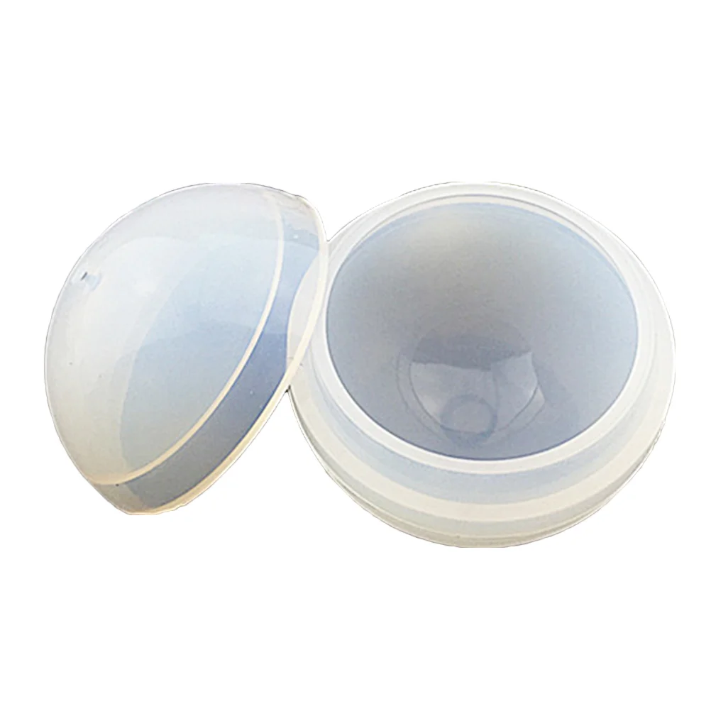 

Resin Mold Casting Silicone Round Epoxypolyesterdiypaperweight Crafts Clear Sphere Molds Cast