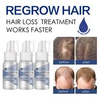 haircube 3pcs hair growth serum spray hair care for men women fast hair regrowth product liquid for thinning hair repair thicken