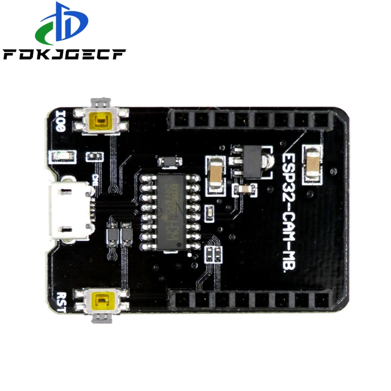 ESP32-CAM-MB Download Bottom Board for ESP32-CAM OV2640 Camera Module Downloader USB Micro Interface CH340 Chip