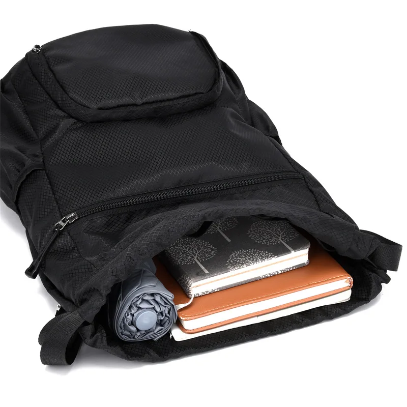 Gym Backpacks Men Fitness Accessories Drawstring Swimming Training Yoga Bolsas Shoe Pocket Travel Rucksack For Women Sport Bags