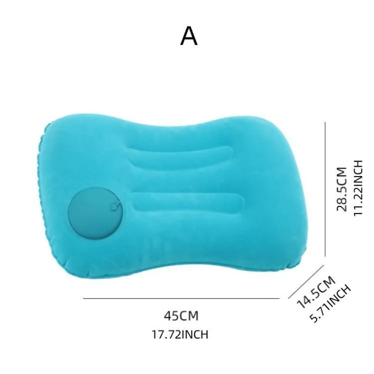 1 шт. складная компрессионная надувная подушка для путешествий однотонная ПВХ
