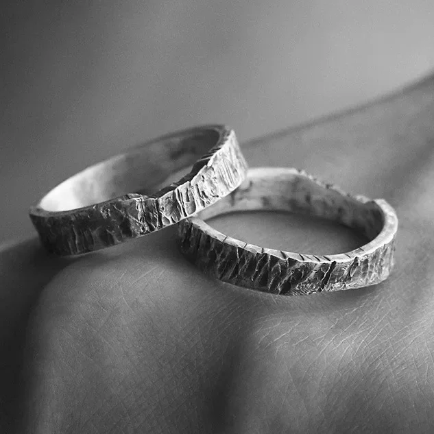 Винтажное обручальное кольцо Vivienne в стиле панк идеальное для мужчин и женщин