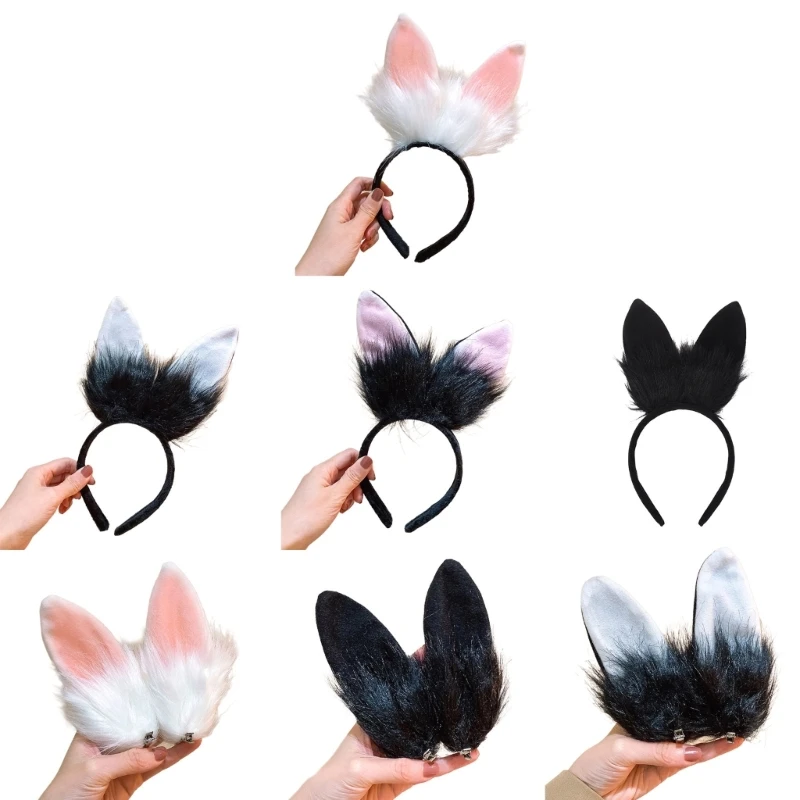 

Duckbill Hair Clips Cute Bunny Ear Headband Halloween Hair Ornament Non-slip