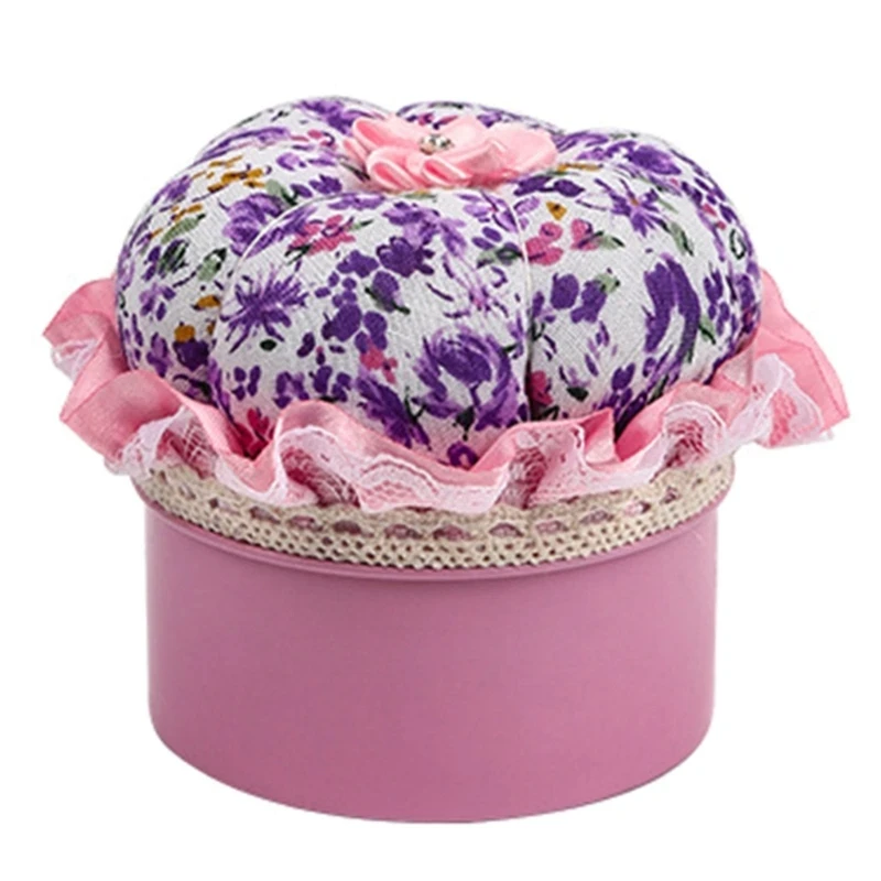 Ручной текстильный ящик для инструментов вышивания и шитья с отделениями