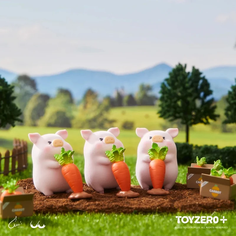 Lulu The Piggy My Sweet Farm Series глухая коробка гадкая сумка загадочная игрушки кукла милая