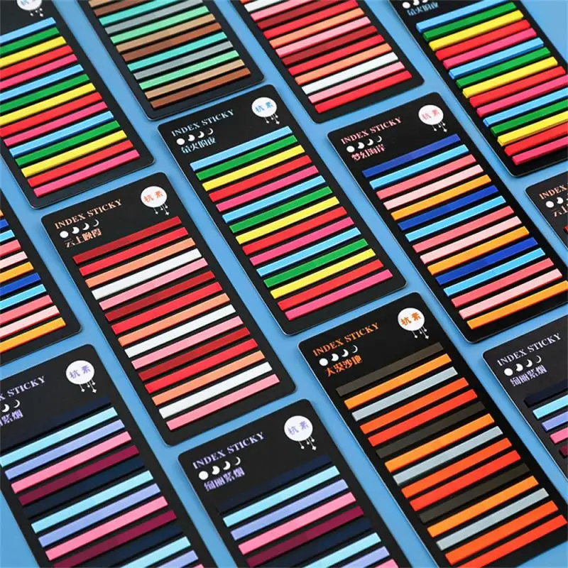 

Клейкая Закладка из ПВХ для канцелярских принадлежностей, несколько стилей