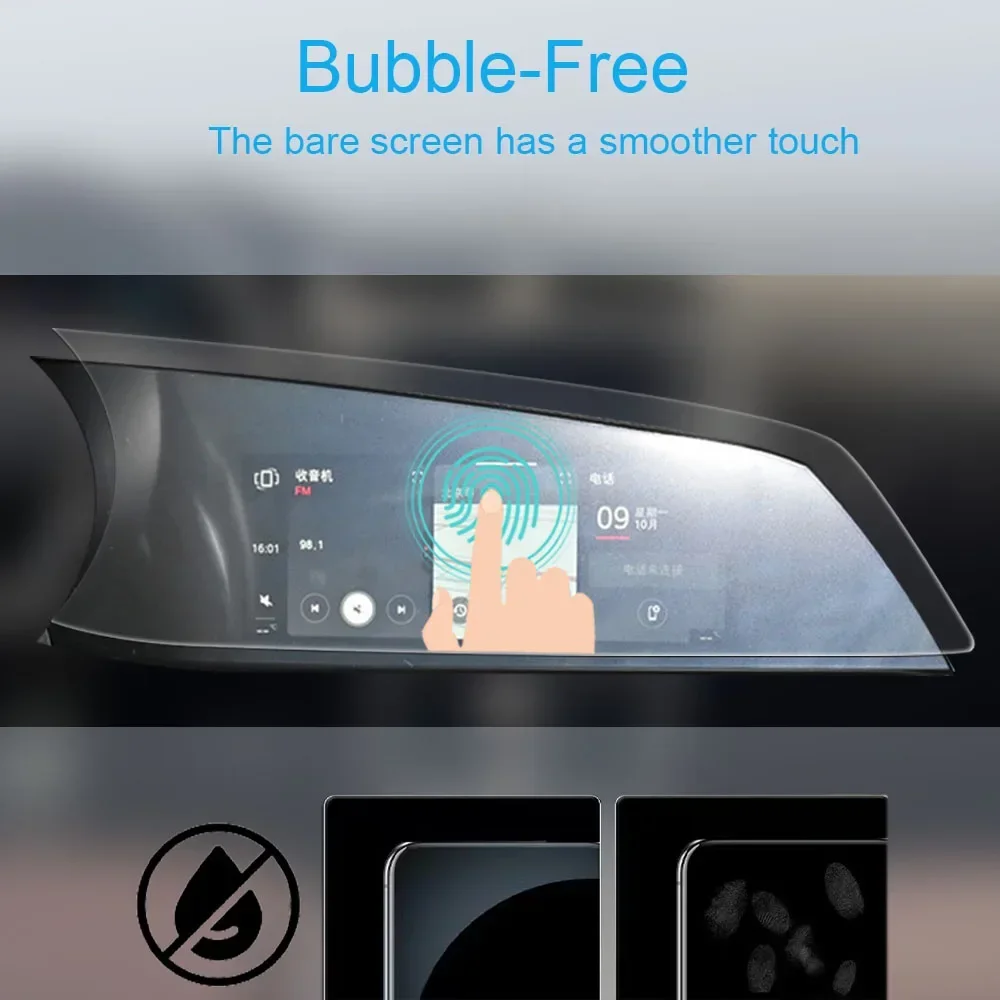 Для Alfa Romeo Giulai 2022-2024 салонная консоль автомобиля радиоэкран устойчивая пленка