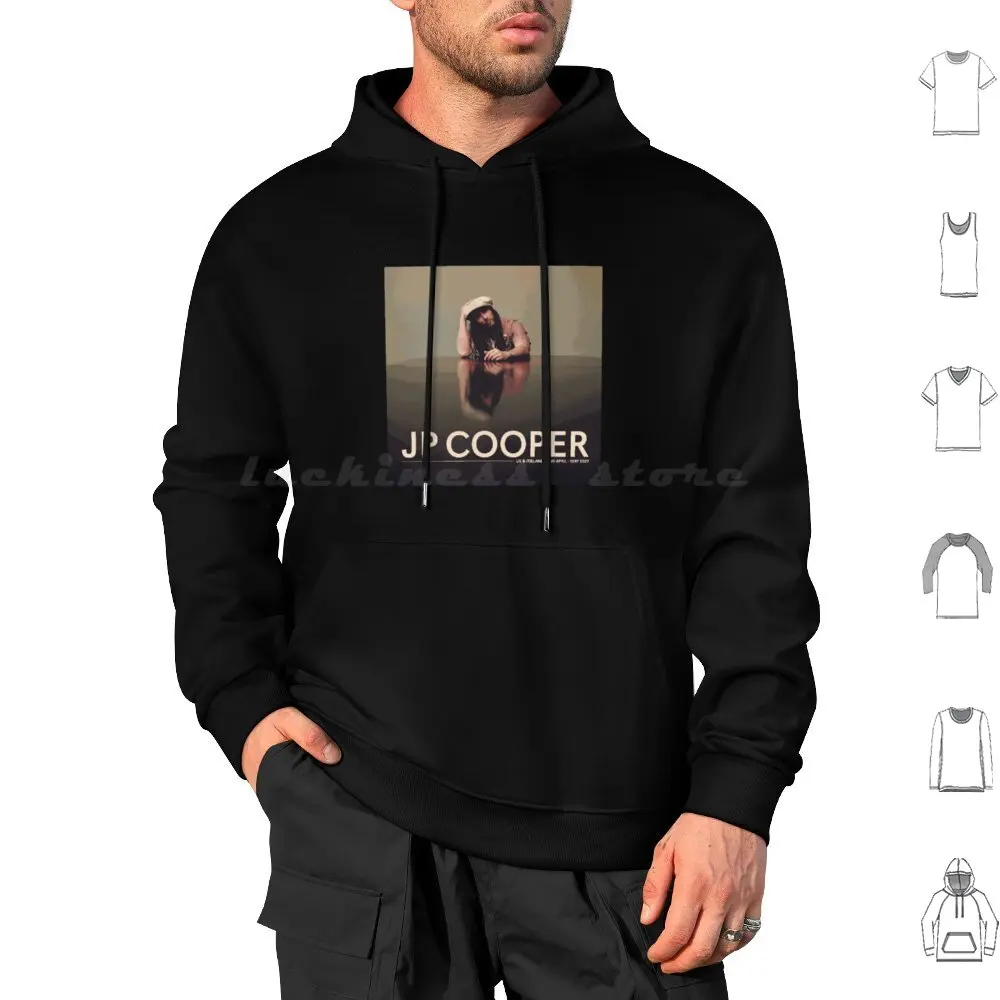 

Толстовка с капюшоном Jp Cooper Uk Tour 2022, хлопковая, с длинным рукавом