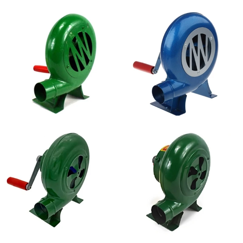 Ручной вентилятор стартер воздуходувка гриль для барбекю огонь изогнутый