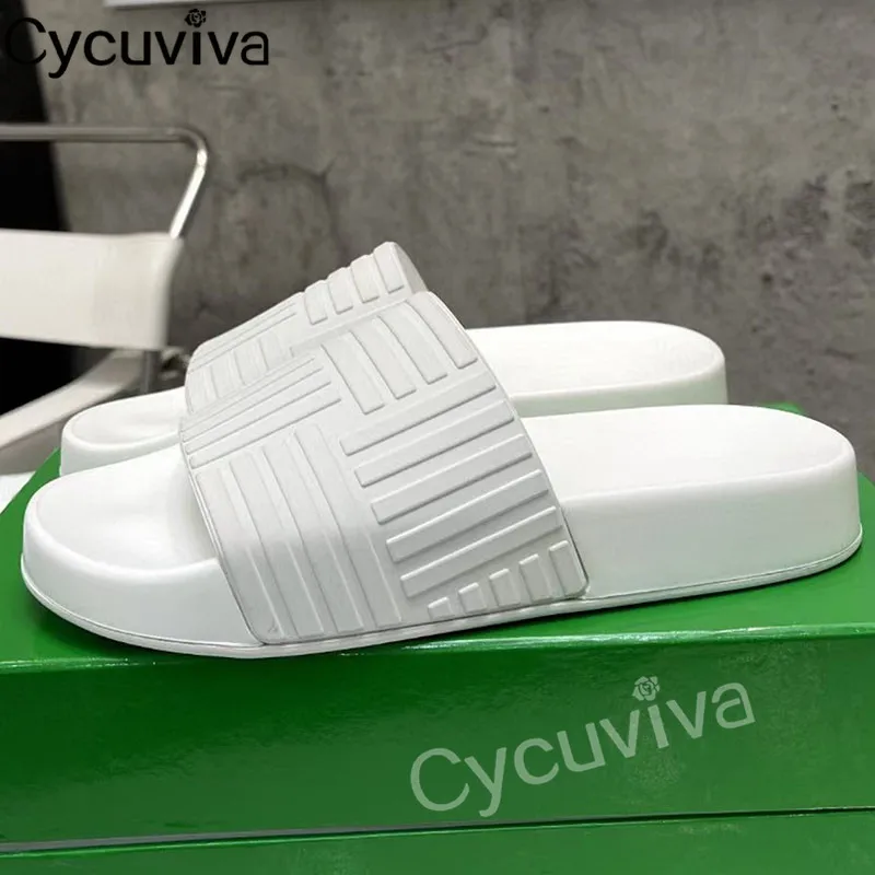 Шлепанцы пляжные для женщин и мужчин брендовые сандалии на плоской толстой