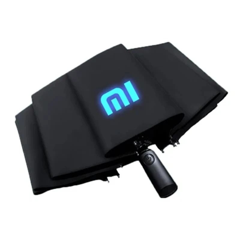 

Автоматический зонт Xiaomi, складной зонт с отражающим логотипом, с защитой от ветра, с 10 ребрами, с защитой от УФ-лучей