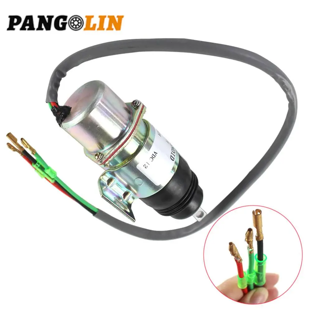 1819100520 Запорный электромагнитный клапан 12 В MV2-17A MV217A для 4JG1 4JG2 6BG1 6BB1 FD115-6 FORK LIFT TRUCKS