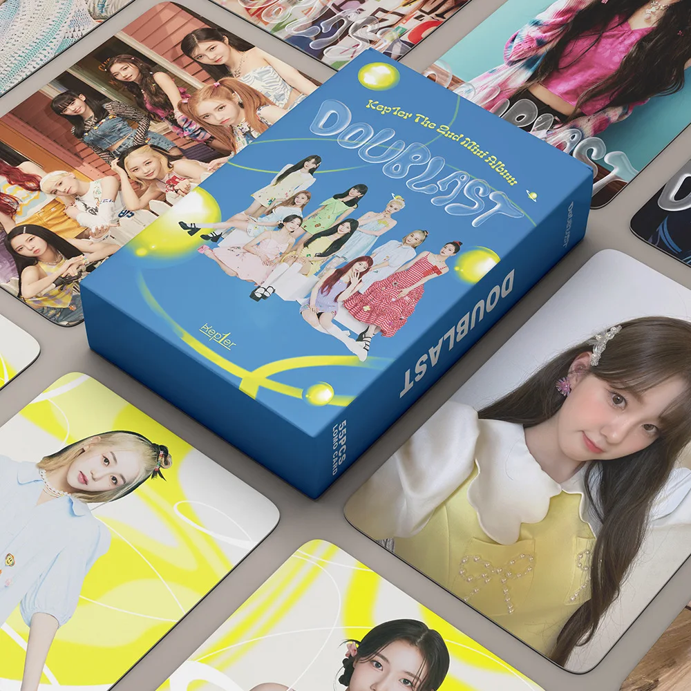 

55pcs K-pop Girl Group Kep1er HD Printed Photo Album Photocards Photo Lomo Cards Postcards for Fans Collection