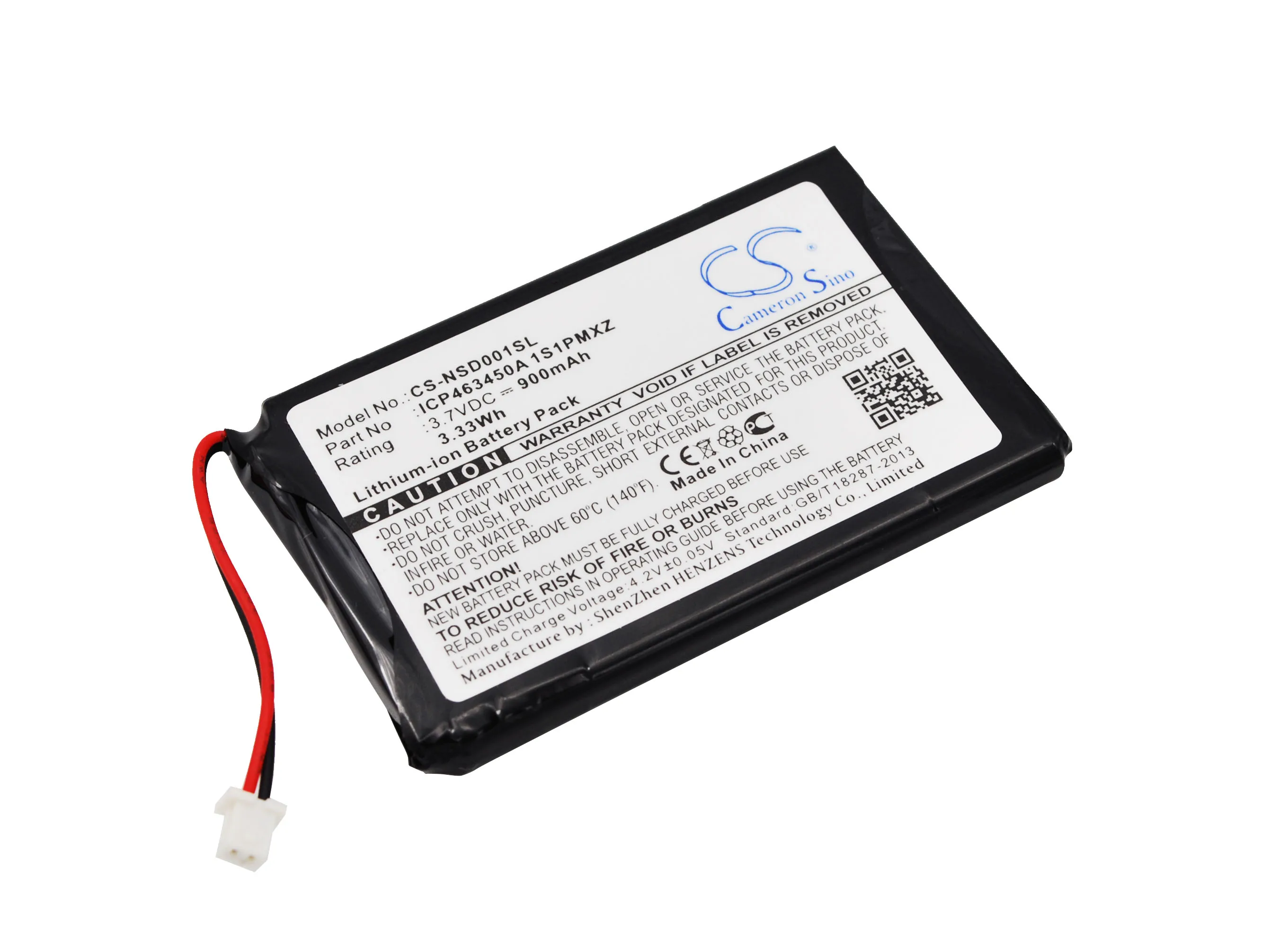 

900mAh INSGINIA ICP463450A 1S1PMXZ Battery for NS-HD01A
