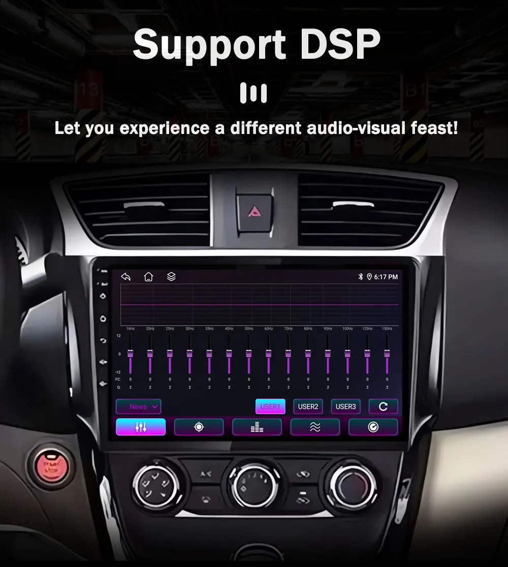Фото Android 16 для Seat Leon MK3 2012-2018 (праворульные модели) GPS-навигация, автомобильная мультимедийная система, DSP, стерео, Wi-Fi+4G, Bluetooth №5