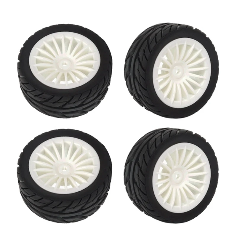 

4Pcs Rubber Tires Tyre Wheel For SG1603 SG1604 SG 1603 UDIRC UD1601 UD1602 UD1603 UD1604 1/16 RC Car Upgrade Parts