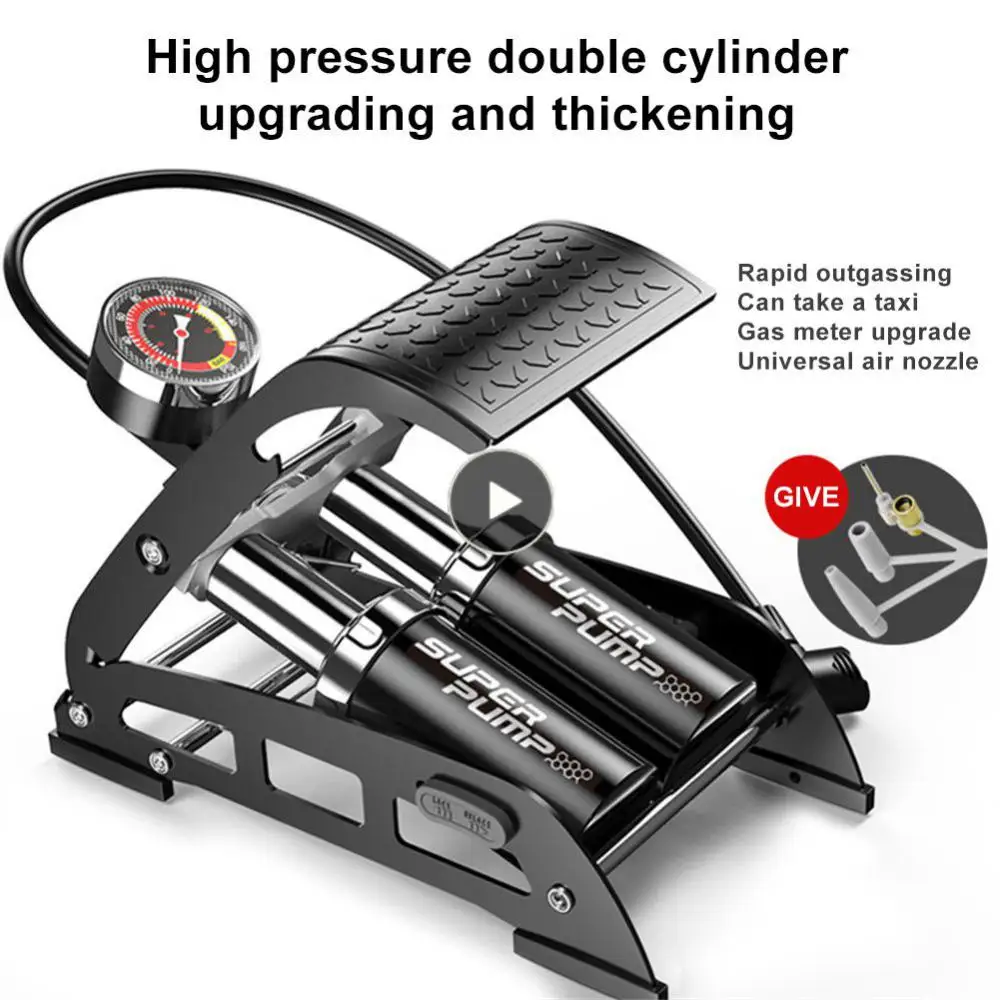 

Велосипедный насос из алюминиевого сплава, эргономичный, складной