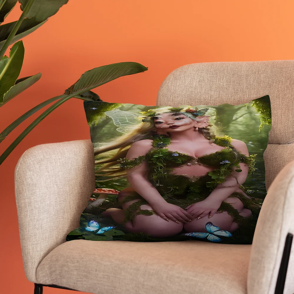 Singer M-Melanie Martinez P-Portals Pillow Anime Sofa Bed Head Cover Cushion 45x45 Cm Fashion