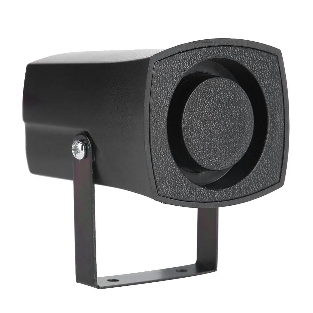 

12V 6 Tones General Car Police Fire Alarm Horn Ring Alarm 110-120db System Siren Speaker Warning Loud Sound Alarm Speaker