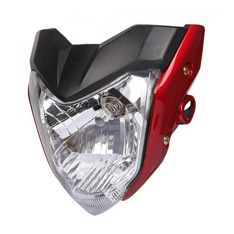 

Motorcycle Headlight Head Light Lamp With Bulb Bracket Assembly For Yamaha FZ16 YS150 FZER150 FZER 150 FZ 16 Amber