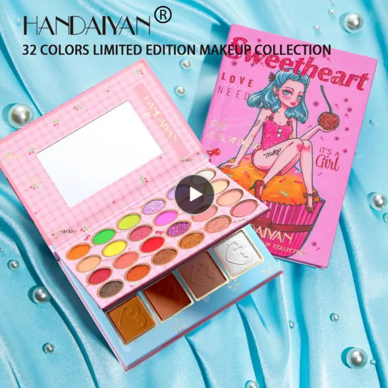 

Палитра теней для век 12 цветов, тени для век и искусственный набор для макияжа, стойкая Водонепроницаемая Косметика с эффектом пота