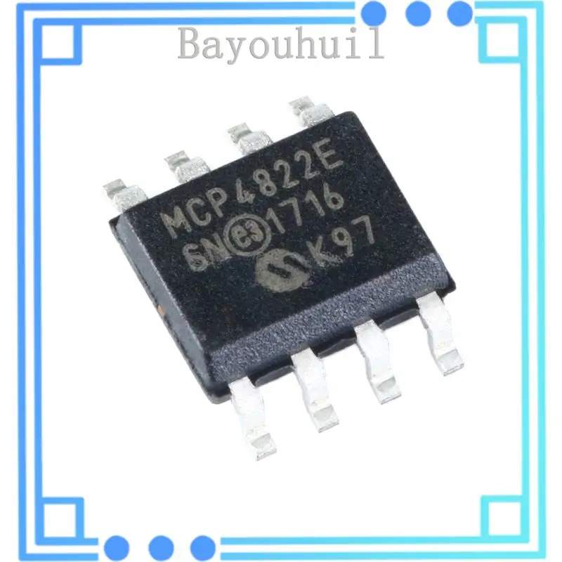 

10PCS Original Authentic Patch MCP4822-E SN SOIC-8 Analog-to-digital Converter Chip