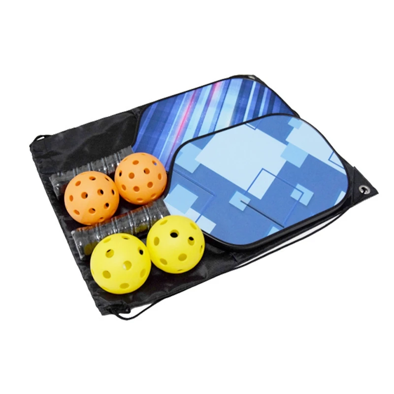 

Pickleball Paddle Professional Glass Fiber Racquet Textured Surface Racket For Spin Honeycomb Core Ergonomic Grip