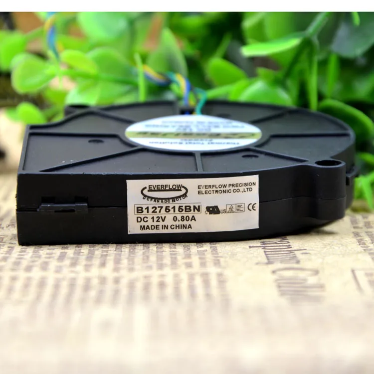 Everflow B127515BN 7515 12V 0.80A 4-проводные центробежные вентиляторы воздуходувки
