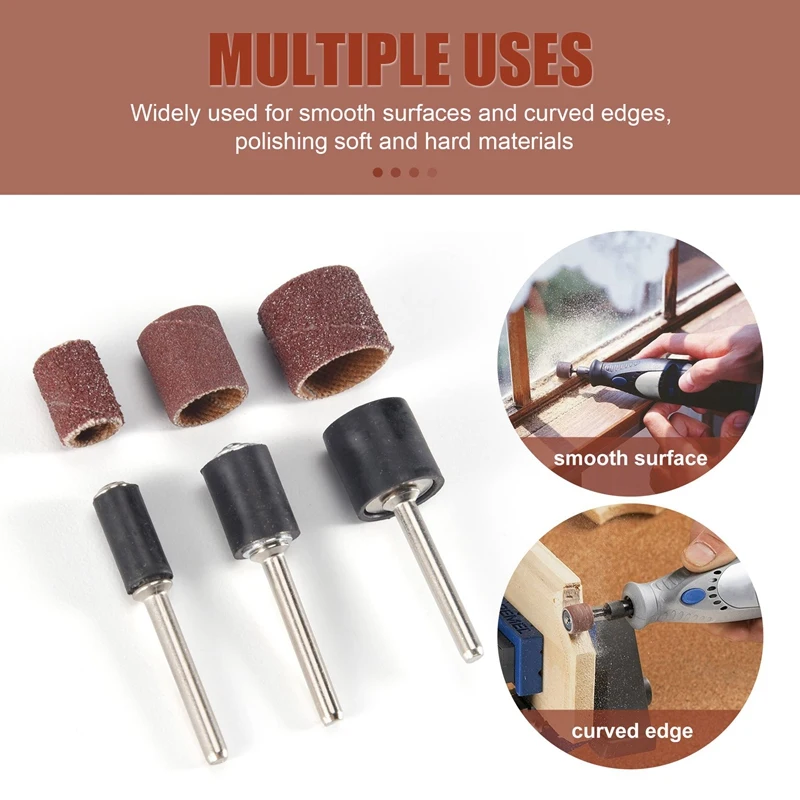 132 шт. фотобочек с бесплатной коробкой включая 120 шлифовальных лент для ногтей и 12