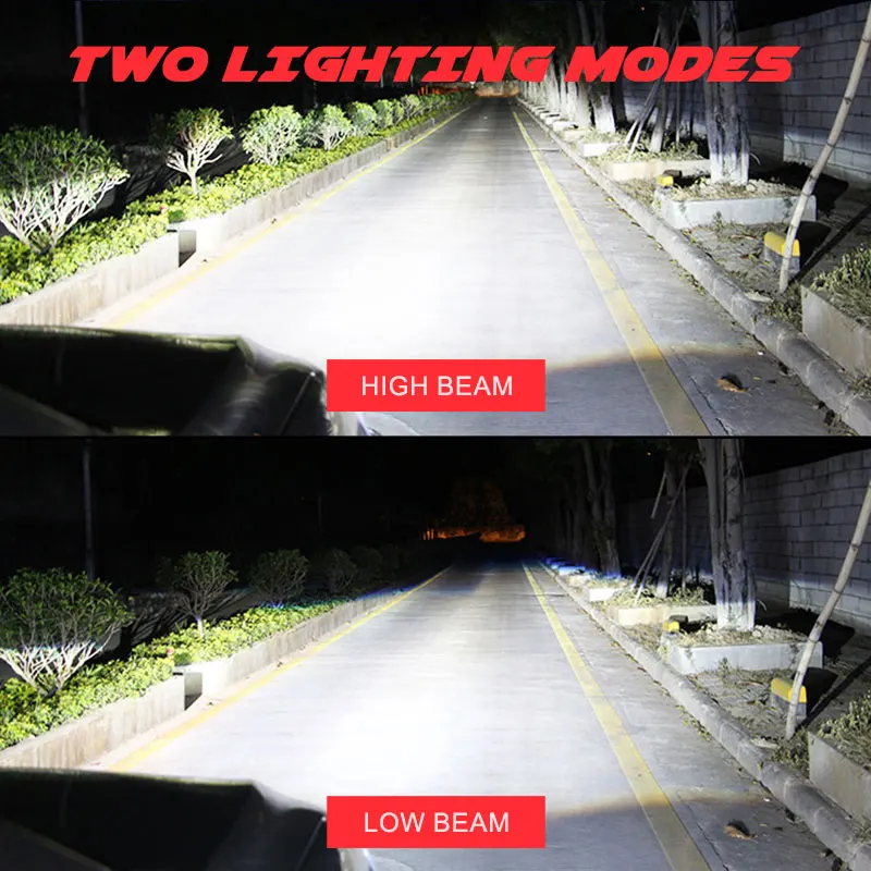 Светодиодная лампа H4 для мини-проектора головсветильник лампы T3 дальнего и