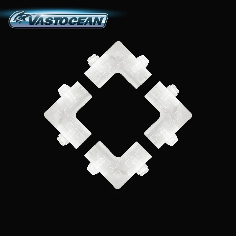 

VASTOCEAN Fish Tank Invisible Anti-Jumping Mesh Net Fish Tank DIY Protective Net Anti-tortoise Escape Glass Aquarium Supplies
